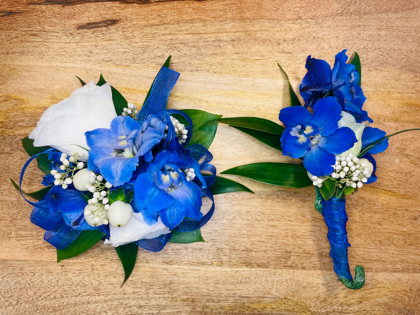 PREORDER Prom Corsage & Boutonnière or Pocket Boutonnière - Deadline 3/31!