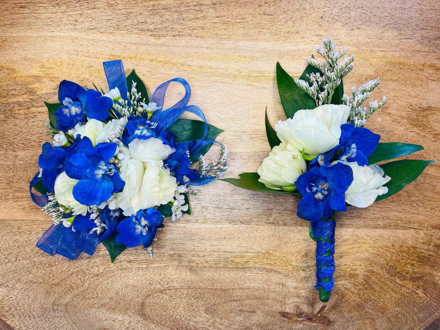 PREORDER Prom Corsage & Boutonnière or Pocket Boutonnière - Deadline 3/31!