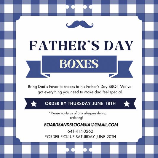 Father’s Day Charcuterie Gift Boxes